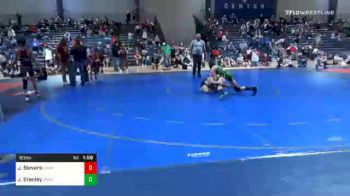 90 lbs Semifinal - James Sievers, Social Circle USA Takedown vs Jacoby Stanley, Dragons Junior Wrestling Club