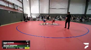 77 lbs Cons. Semi - Noah Schimke, NWWC vs Keldan Thompson, Elma Wrestling Club