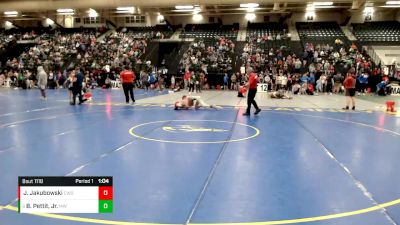 95 lbs Semifinal - Bo Pettit, Jr., Mullen Wrestling vs Jace Jakubowski, CWO