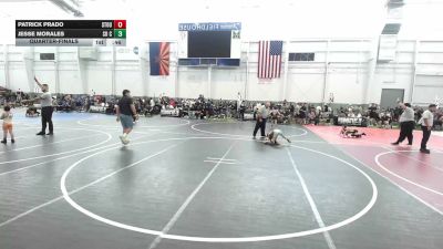 54 lbs Quarterfinal - Patrick Prado, Stout Wrestling Academy vs Jesse Morales, So Cal Hammers