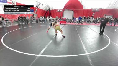 150 lbs Cons. Round 5 - Emmitt Becker, Askren Wrestling Academy vs Izaiah Sanchez, Shiocton High School Wrestling