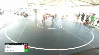 175 lbs Consi Of 16 #2 - Devin Booth, Titan Mercury WC vs Jack Riggs, Church Boyz