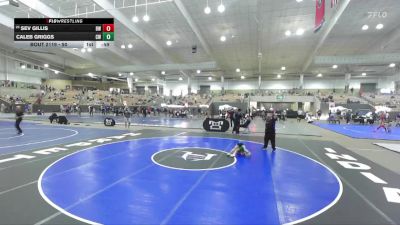 50 lbs Cons. Round 4 - Sev Gillis, Blackman Wrestling vs Caleb Griggs, Commanders Wrestling