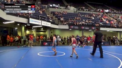 75 lbs Champ. Rd Of 16 - Colton Stephens, Pennsylvania vs Brooks Horwath, Team Donahoe Wrestling Club