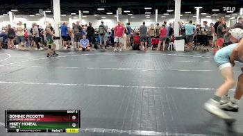 96 lbs Round 2 (6 Team) - Dominic Picciotti, U2 Upstate Uprising vs Mikey McNeal, TDWC