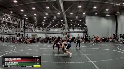 157 lbs Round 6 (8 Team) - Cole Pangborn, Dragons NJ vs Shain Givens, VA Team Predator