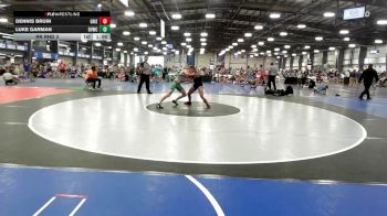 132 lbs Rr Rnd 3 - Dennis Bruin, Grizzly Wrestling Club vs Luke Garman, Buffalo Valley Black