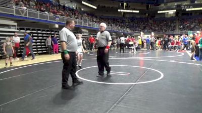 85 lbs Round Of 16 - Kael Gephart, Loyalsock vs Garrett Ciampoli, Tyrone