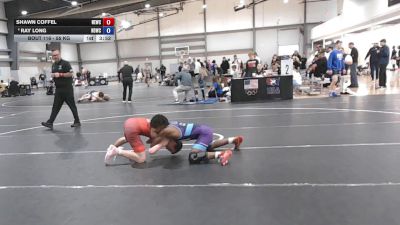 55 kg Cons. Sub-semis - Shawn Coffel, NB Elite Wrestling Club vs Ray Long, Notre Dame Wrestling Club