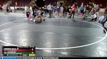 99-104 lbs Round 3 - Eli Anderson, Pikes Peak Warriors Wrestling vs Andrew Baca Jr, Bald Eagle Wrestling