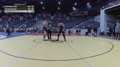 174 lbs Cons. Round 4 - Braxton Carr, Northwestern (Iowa) vs Kavan Wilson, Reinhardt University (GA)