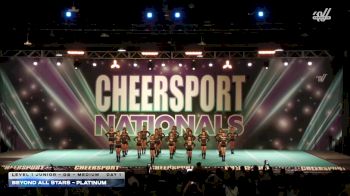Beyond All Stars - PLAT1NUM [2026 L1 Junior - D2 - Medium Day 1] 2026 CHEERSPORT National All Star Cheerleading Championship
