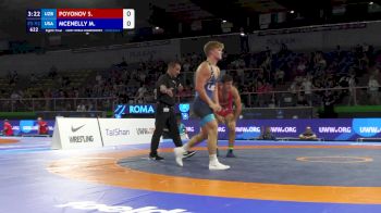 92 kg 1/8 Final - Sherzod Poyonov, Uzbekistan vs Maxwell Mcenelly, United States