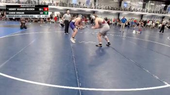 Silver 285 lbs Semifinal - Chris Wrage, Loras vs Henry Vander Heiden, Wisconsin-La Crosse