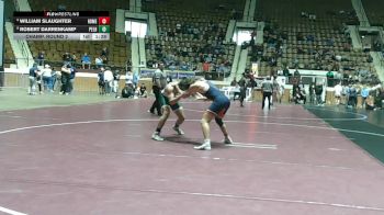 6A 190 lbs Champ. Round 2 - William Slaughter, Homewood Hs vs Robert Darrenkamp, Pelham