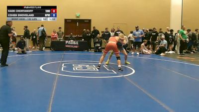 132 lbs Cons. Rd Of 32 - Kade Chortanoff, Team Nauman Wrestling Club vs Cohen Swoveland, Maine Premier Wrestling Club