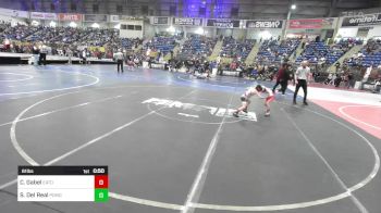 61 lbs Semifinal - Cavin Gabel, Eaton vs Sier Del Real, Pomona Elite