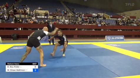Robert Roy Pyfer vs Matthew Shaw Waltmon 2024 Pan IBJJF Jiu-Jitsu No-Gi Championship