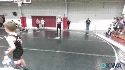 52 lbs Consolation - Emmalyn Gibson, Wolfpak Wrestling vs Luke Emerson, Hennessey Takedown Club