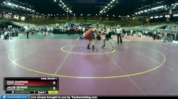 285 lbs Cons. Round 4 - Zack Chatman, Hewitt-Trussville vs Jacob George, Bartram Trail H.S.