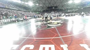 Girls 1B/2B/1A 170 Champ. Round 2 - Selma Lewandowski, Lake Roosevelt (Girls) vs Aspen Williams, Meridian (Girls)