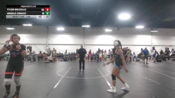 138 lbs Champ. Round 1 - Angelo Ciriaco, Honey Badgers vs Tyler Delcollo, Seawolf