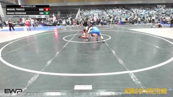 120 lbs Consi Of 8 #2 - Miguel Tinoco, Mt Adams Wrestling Club vs Isaiah Gonzaga, EGWA