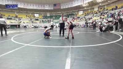 90 lbs Consi Of 4 - Tucker Chambers-Ennis, Dover Youth Wrestling Club vs Luca Ellis, Conway Wrestling Club