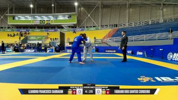 Fabiano Dos Santos Cordeiro vs Leandro Francisco Sabbadin 2026 IBJJF Sul Americano Championship