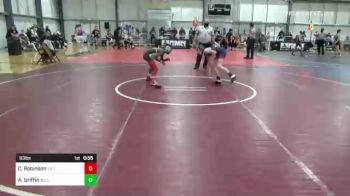 83 lbs 3rd Place - Chazz Robinson, Victory Elite vs Andrew Griffin, Bull Trained