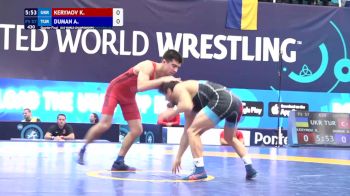 57 kg 1/4 Final - Kamil Kerymov, Ukraine vs Ahmet Duman, Turkey