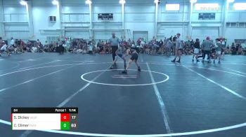 84 lbs Round 7 (10 Team) - Cory Climer, Patriots vs Sam Dickey, U2 Upstate