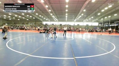 90 lbs Rr Rnd 2 - Jackson Quallich, FORGE M/S vs Lincoln Wynn, Eagles Wrestling