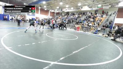 113 lbs Cons. Round 2 - Thomas Blackmon, Newbury Park vs Jesus Rodriguez, Nogales