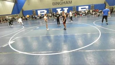 160 lbs Round 2 - Jaxson Saafi, West Jordan vs Brendon Jacobs, Team Prestige