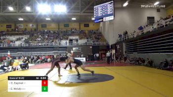 220 lbs Consolation - Cesar Espinal, St. Benedict`s Prep vs Charles Holub, Bishop Lynch Hs