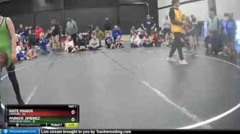 85 lbs Parker Jimenez, Team Bear White vs Nate Manos, Eastside