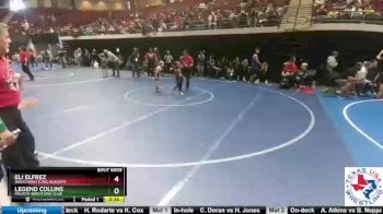 46 lbs Round 2 - Legend Collins, Mission Wrestling Club vs Eli Elfrez, Waco Wrestling Academy