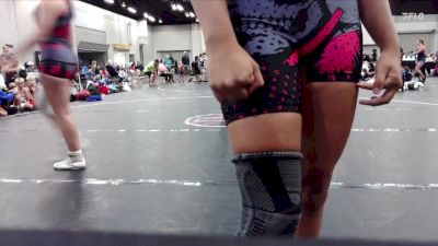 150 lbs Round 8 (10 Team) - Ilyana Martinez, Backyard Brawlers Pink vs Hina Anderson, GA United