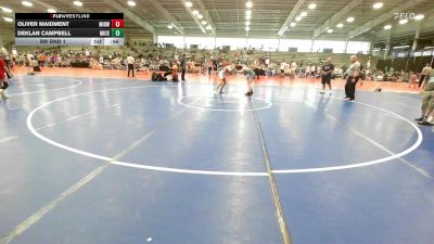 120 lbs Rr Rnd 1 - Oliver Maidment, Midwest RTC vs Deklan Campbell, Micky's Minions Blue