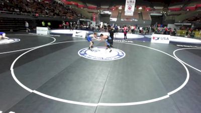 132 lbs Champ. Rd Of 32 - Abraham Shalev, Calabasas High School Wrestling vs Kobe Negrete, Wright Wrestling Academy
