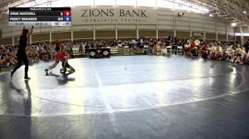 88 lbs Crue Hatchell, Illinois vs Percy Shearer, Arizona Blue