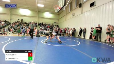 70 lbs Rr Rnd 1 - Marleigh Howell, Viking Wrestling Club vs Timberlyn Edwards, Runestone