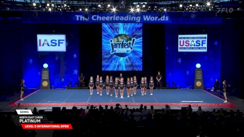 North East Cheer - Platinum [2025 L5 International Open Semis] 2025 The Cheerleading Worlds