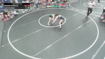 135 lbs Round 1 - Kaitlyn Krenz, Poway Elite vs Madison Gonzales, Northview