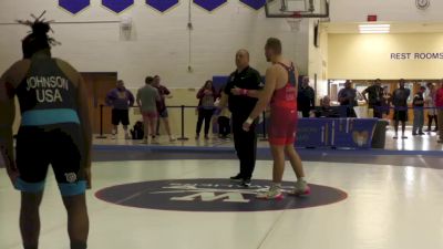 97 lbs Champ. Round 1 - Daniel Eubanks, NMU-National Training Center vs Khymba Johnson, New York Athletic Club