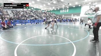 144 lbs Champ. Round 1 - Erik Butler, Desert Hot Springs vs Isaac Benavidez, Paloma Valley