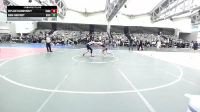 123-I2 lbs Rr Rnd 2 - Dylan Kanevskiy, Northern Delaware Wrestling Academy vs Ben Seifert, Garden City