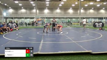 110 lbs Prelims - Brysen Hutt, Indy All Stars vs Lucas Peters, Great Lakes Wrestling Club