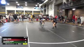 112 lbs Round 1 (6 Team) - Nadia Pond, Lady Luck vs Madison Haney, Missouri Black